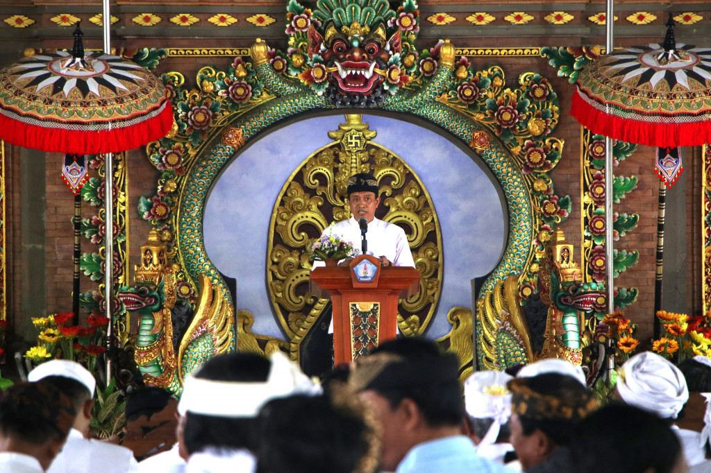 Kegiatan Dharma Shanti Krama Badung di Desa Dalung